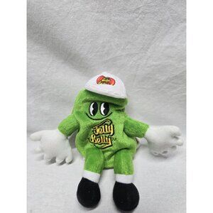 Mr. Jelly Belly Plush Green Apple Stuffed Bean Bag Toy Beanie Doll with Clip